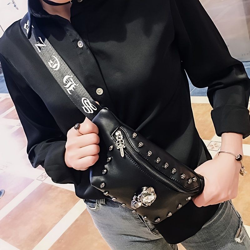 Tas Selempang Bahu Keling Pria, Tas Pinggang