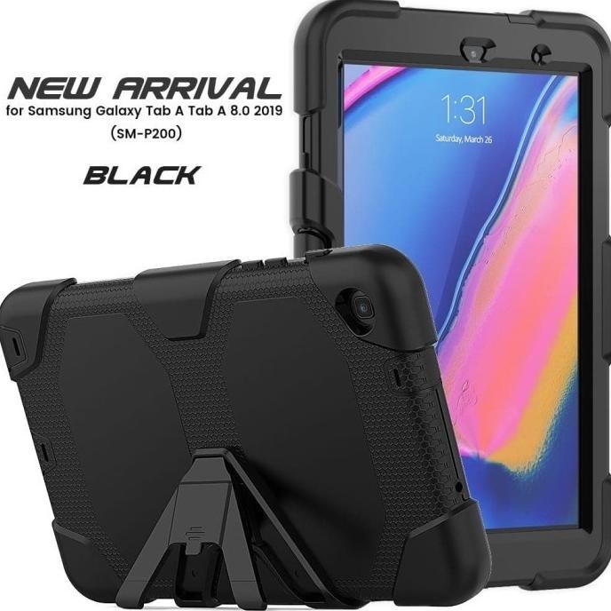 [TERBARU] Samsung Galaxy Tab A7 Lite 2021 T225 rugged armor silicon casing cover
