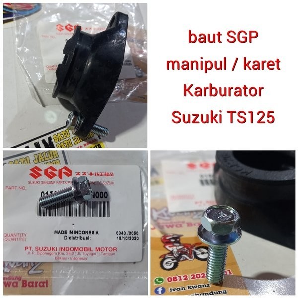 Baut Manipul Suzuki Ts125 Baut Manipul Karburator Suzuki Ts125 Baut Karet Karburator Suzuki Ts125 Ba