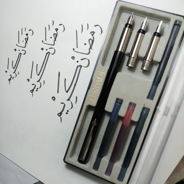 

parker calligraphy pen/pulpen kaligrafi/khusus kaligrafi arab
