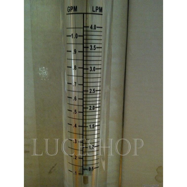 Flowmeter / Rotameter Untuk Air (Water) Model Inline