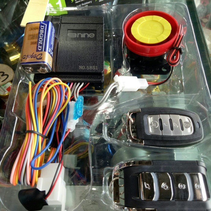 Alarm Motor 9Nine Original A1 / Alarm Remote Motor 9 Nine A1 Original