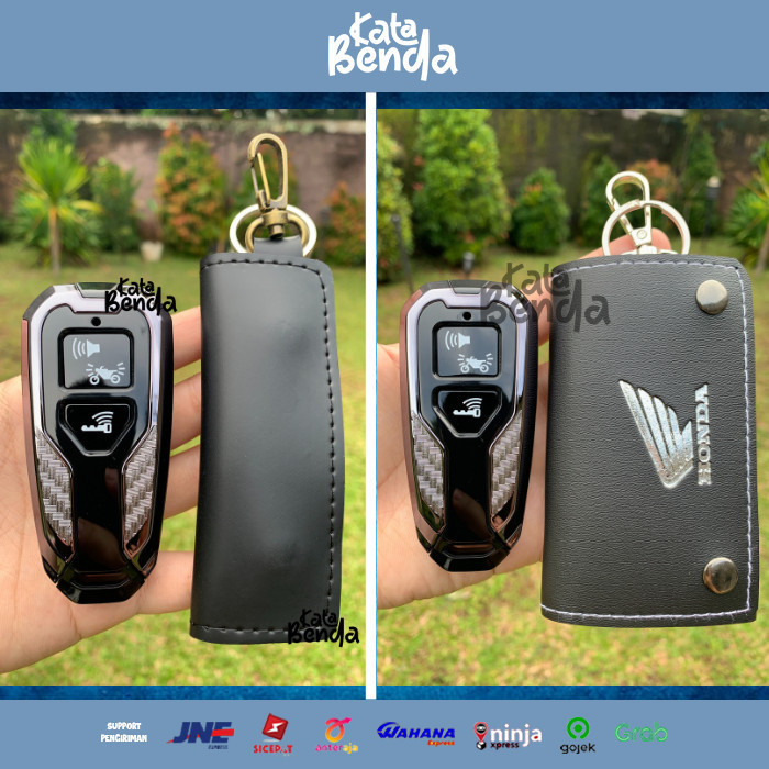 Case Remote Carbon + Dompet Stnk Keyless Vario/Pcx/Adv 160/125 2022