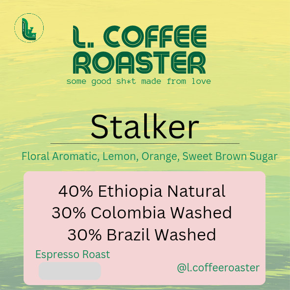

Espresso Blend Ethiopia Colombia Brazil / Stalker Blend / House Blend / L Coffee Roaster Espresso