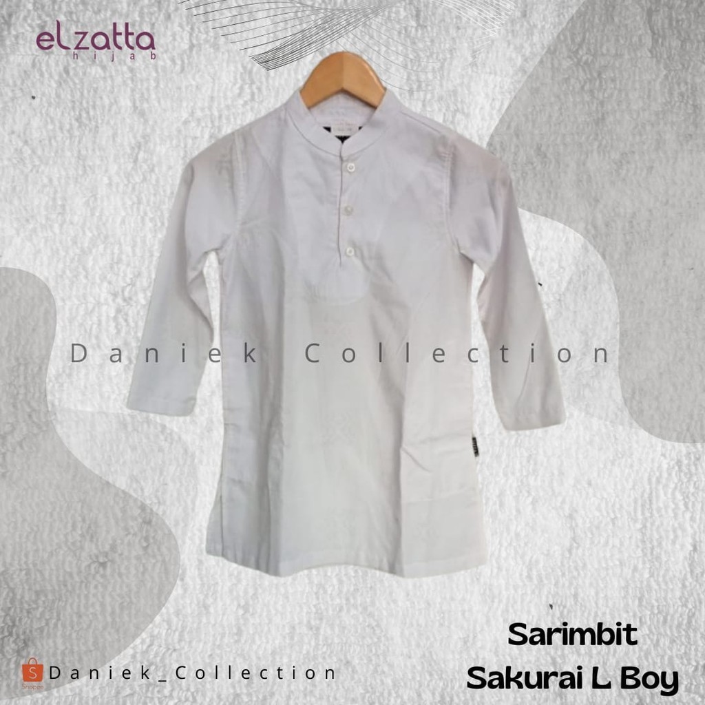 Elzatta Sarimbit Setelan Koko Anak Tangan Panjan Srmbt Sakurai