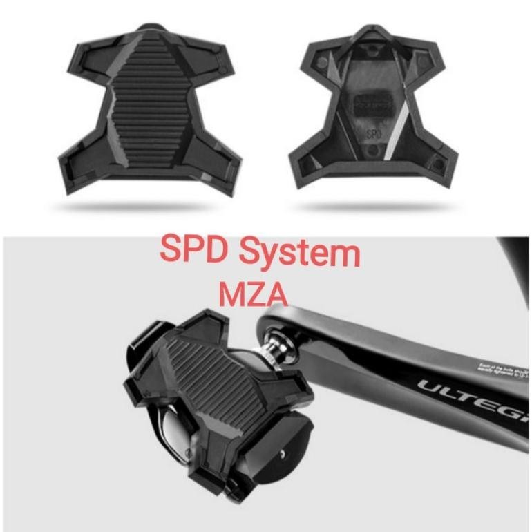 Premium Rockbros Cover Pedal Cleat SPD System Plat Clipless Adapter Pedal Cleat SPD System Roadbike