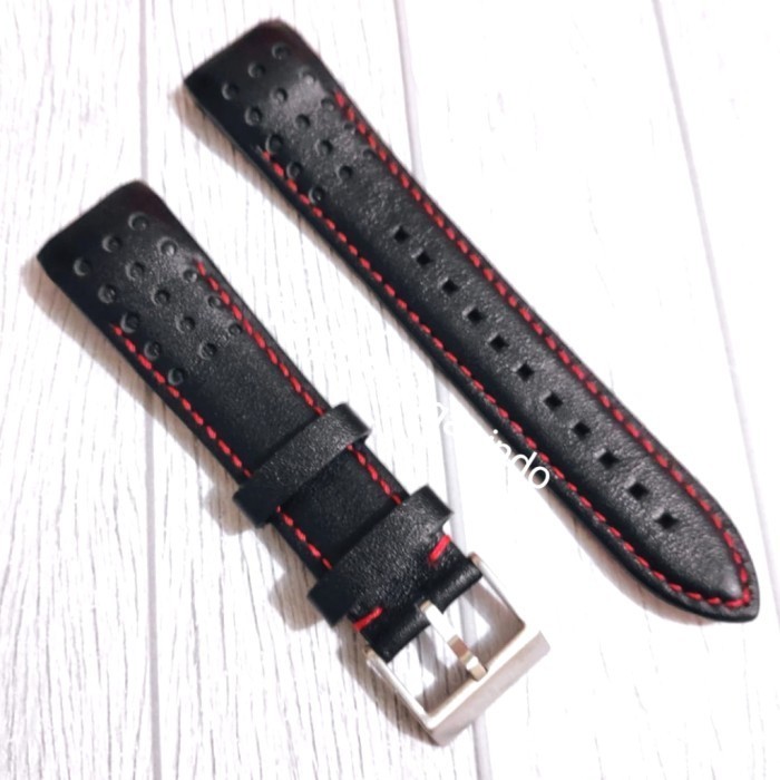 TALI JAM TANGAN SEIKO SPORTURA LEATHER KULIT ASLI