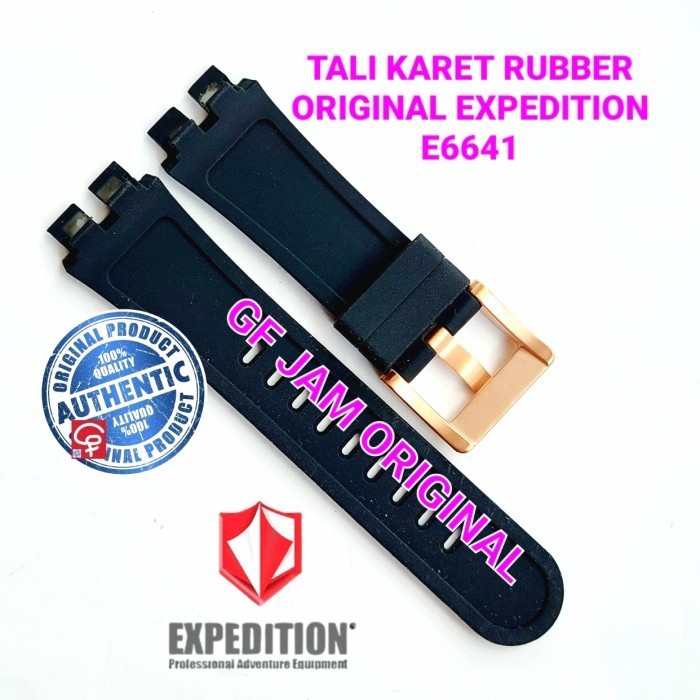 TALI KARET RUBBER EXPEDITION ORIGINAL E6641 E 6641 MC TALI JAM TANGAN FORSALE