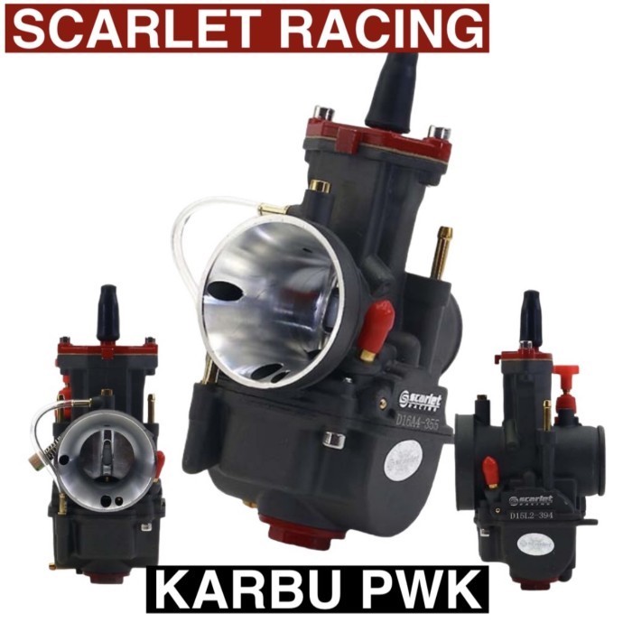 Terbaru Karburator Pwk 28 Scarlet Racing Karbu Pwk28 Universal Carbu Original Premium