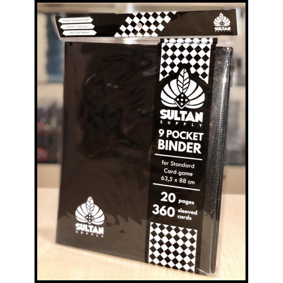 

BEST DEAL SULTAN 9-POCKET BINDER BLACK