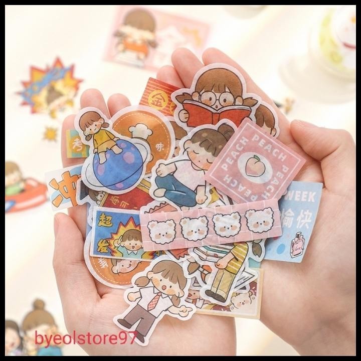 

BEST DEAL STIKER MOTIF KARTUN LUCU UNTUK SCRAPBOOK 40PCS DECO STIKER !!!!!!!