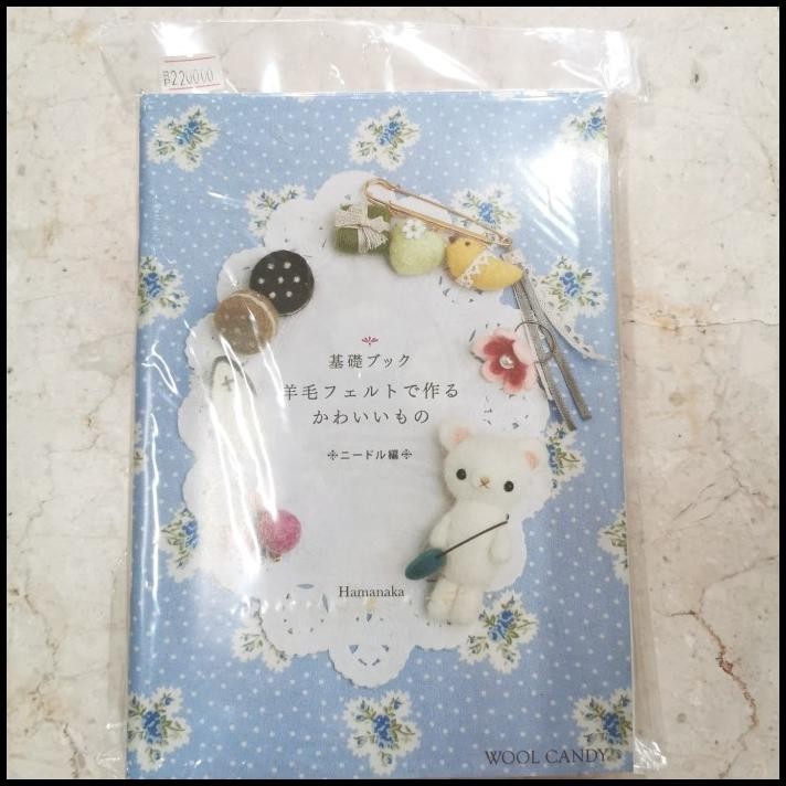 

GRATIS ONGKIR WOOL FELT KIT BOOK + 1 SET KIT !!!!!!!