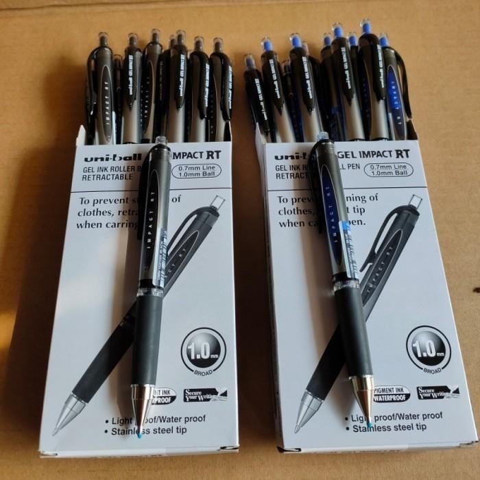 

pulpen uniball gel impact RT umn-152(10)s CETEK water proof Import