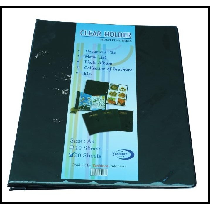 

DISKON CLEAR HOLDER MULTIFUNCTION A4 (40 SHEET) !!!!!!