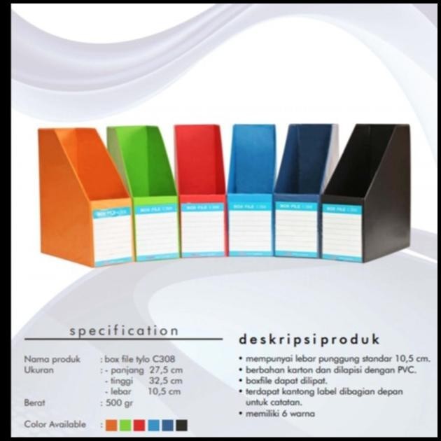 

BEST DEAL BOX FILE-TYLO C308/TEMPAT FILE/TEMPAT DOKUMEN/TEMPAT BUKU/MAJALAH