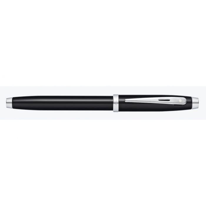 

Sheaffer 100 Glossy Black Lacquer Rollerball Pen Import