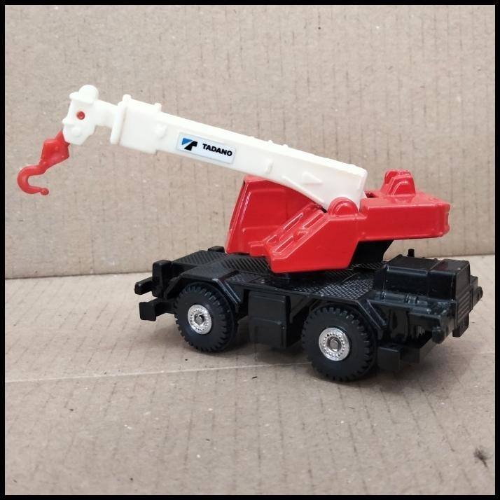 TERBARU TOMICA LOOSE NO2 RED TADANO ROUGH TERRAIN CRANE MADE IN CHINA 