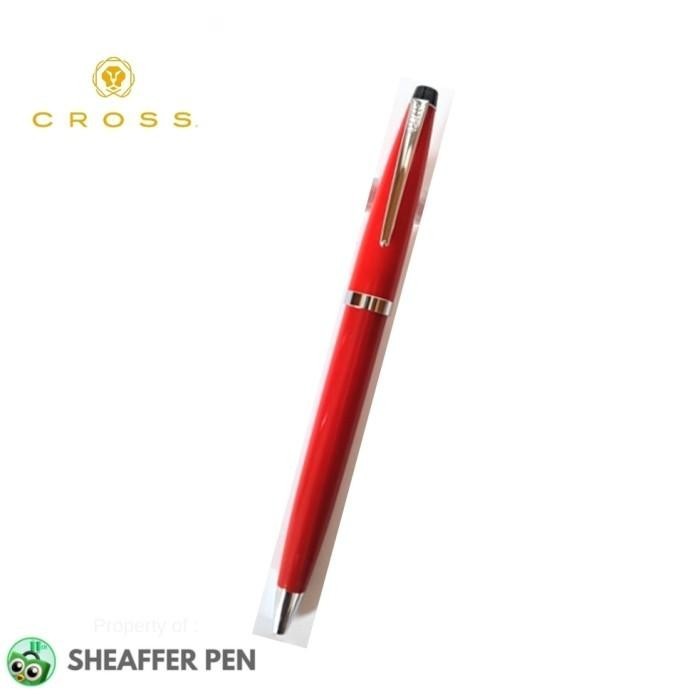 

Cross Pen Solo Classic Red with Chrome Trim Ballpoint Import