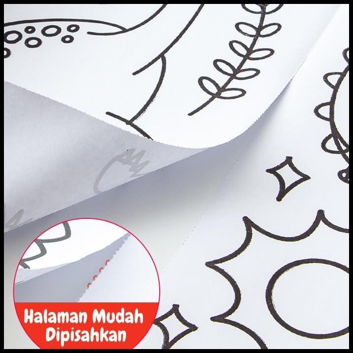 

TERBARU KERTAS GAMBAR MEWARNAI BESAR POSTER DOODLE COLORING SHEET JUMBO ST0041 !!
