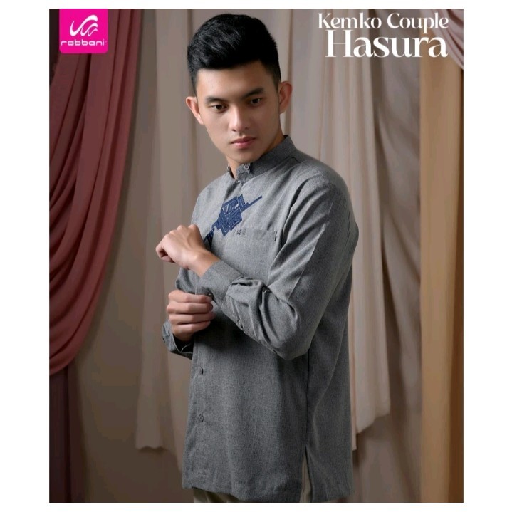 Rabbani Sarimbit Koko Dewasa Tangan Panjang Kemko Couple Hasura Mst
