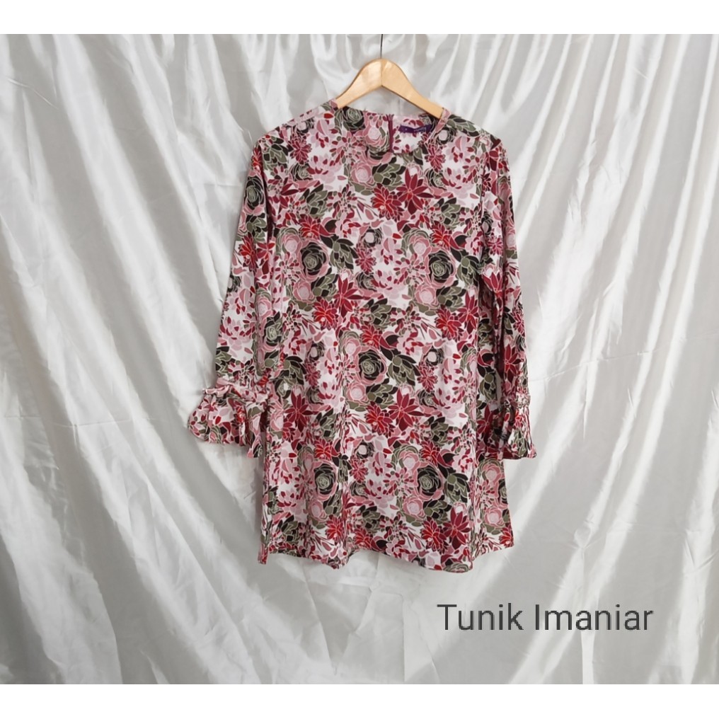 Elzatta Tunik Non Kaos Dewasa Motif / Kombinasi Tunik Imaniar M