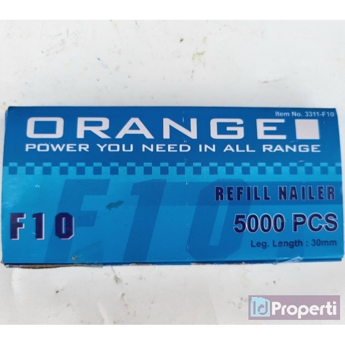 

Orange F10 Isi Ulang Staples 10mm Refill Paku Tembak Stapler Gun Nail