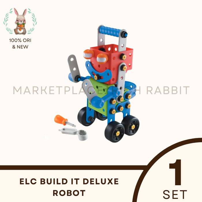 ELC Build It Deluxe Robot Early Learning Centre Mainan Puzzle Anak