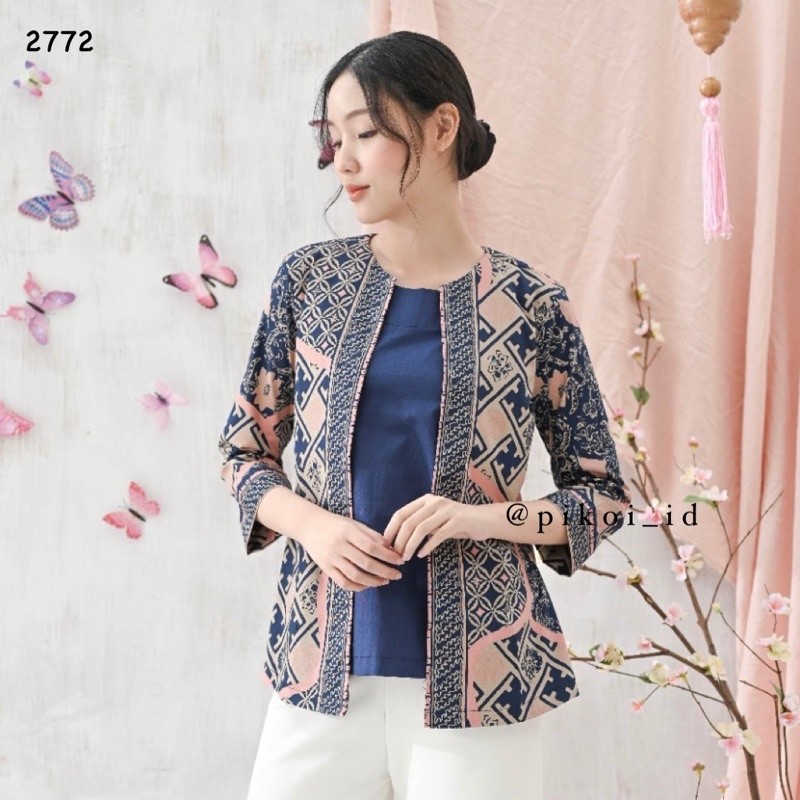 Kemeja Batik Wanita // PROMO Batik / baju batik cewek / atasan batik cewek / baju batik kantor /