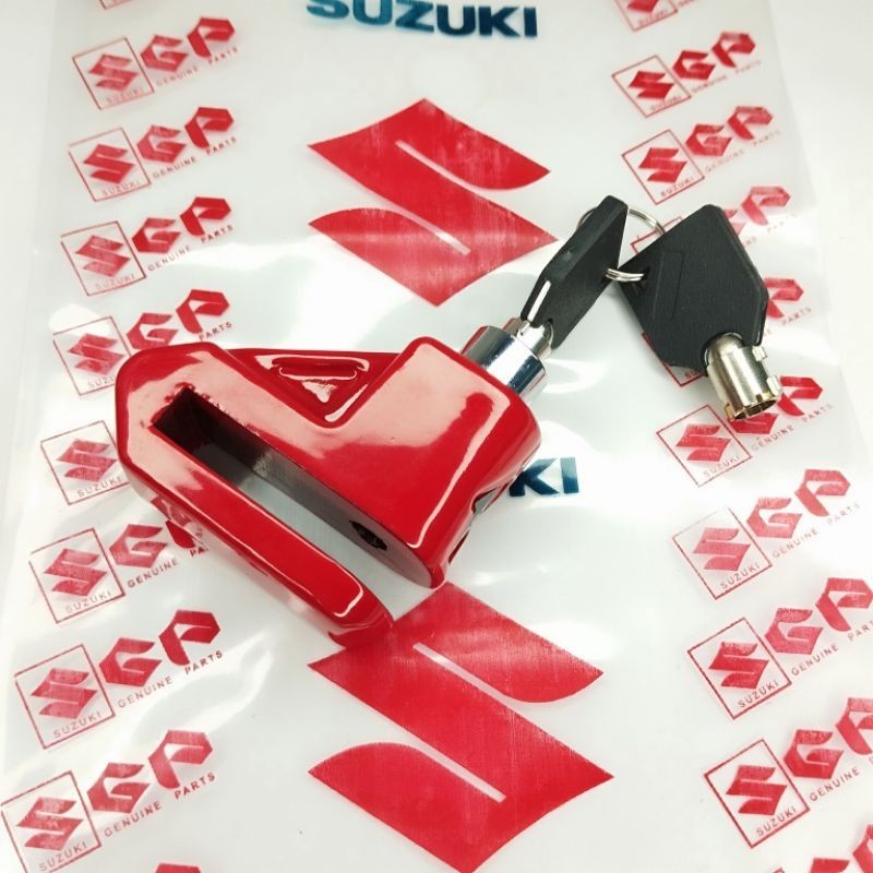 kunci gembok piringan cakram Suzuki smash Shogun satria fu lama fu fi gsx nex spin Address skywave s