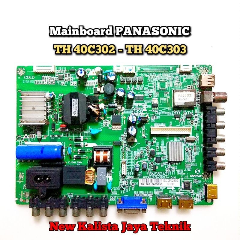 MAINBOARD TV PANASONIC 40C302G 40C303G ORIGINAL 3MS82AZ MB TH-40C302G TH-40C303G MOTHERBOARD 40C302 