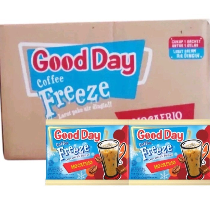 

Good Day Freeze Moccafrio 1 Dus = 120 Pcs @ 30 Gram