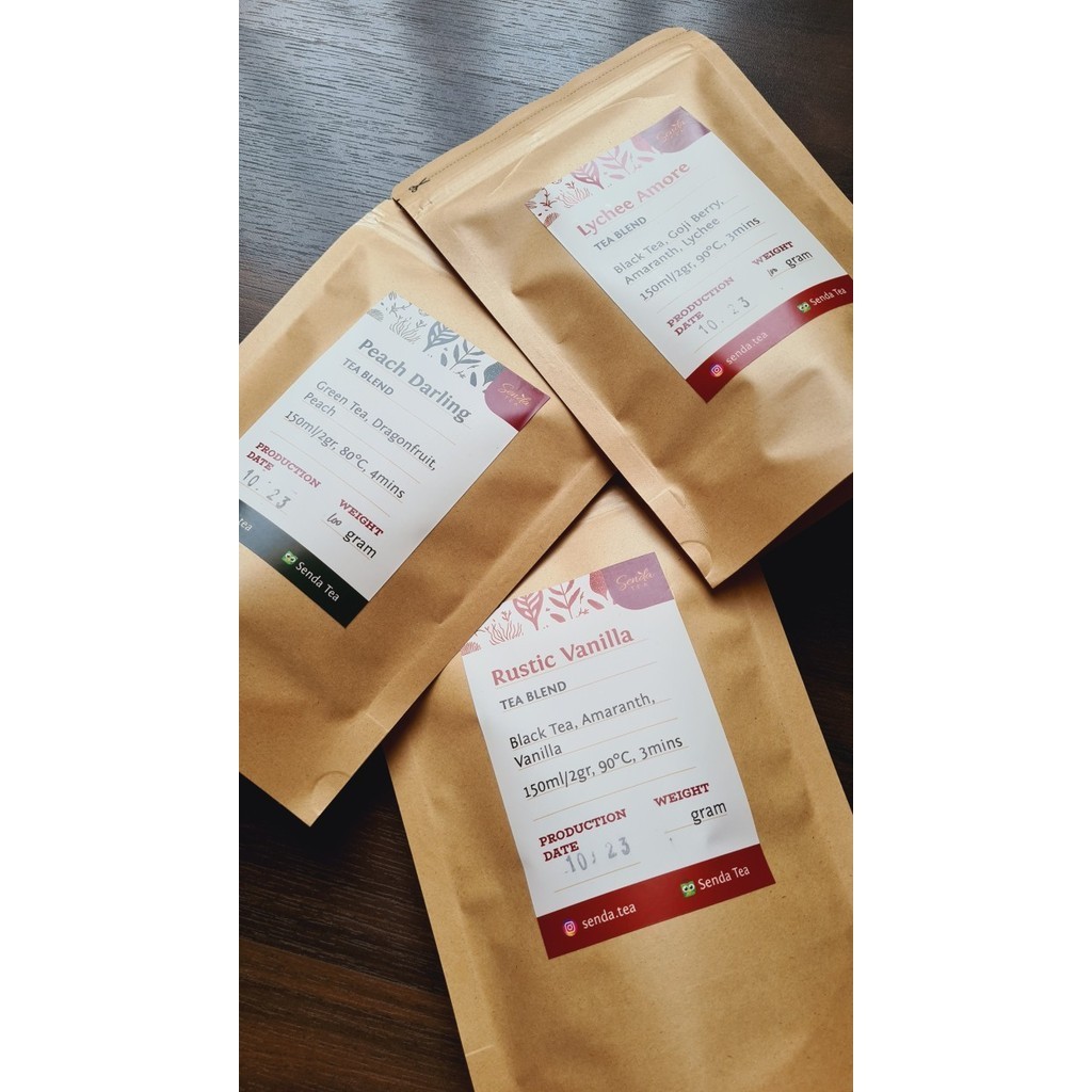

Senda Tea DANCING BERRY /THE CAFE Series/ - Pouch 100gram Green Tea