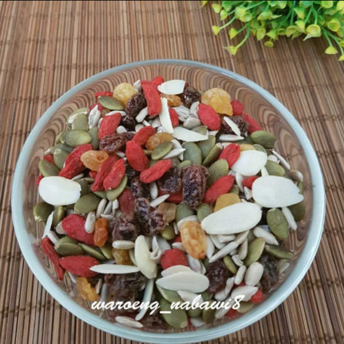 

X Seed&Fruit 500Gr(Aci Matahari&Labu Gojibery Kiss Almond Slice)