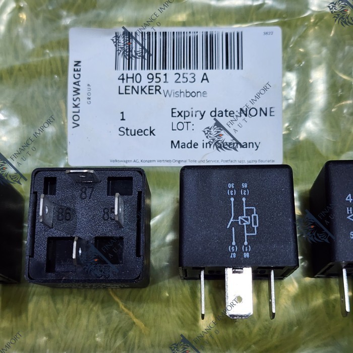 Relay Vw Audi Volksgen Original 4H0951253A Relay Kaki 4 Vw Audi Ori