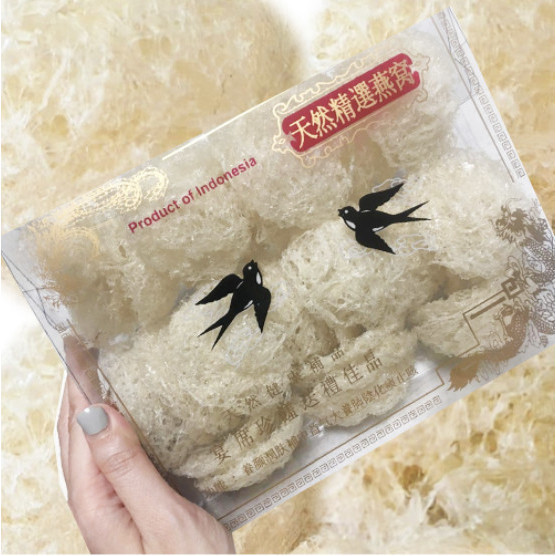 

Sarang Burung Walet - Snow Raw Dried D Nest 100Gr