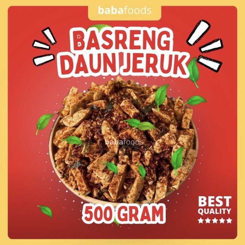 

Basreng daun jeruk 120 gram- Basreng ikan tenggiri - Basreng pedas daun jeruk