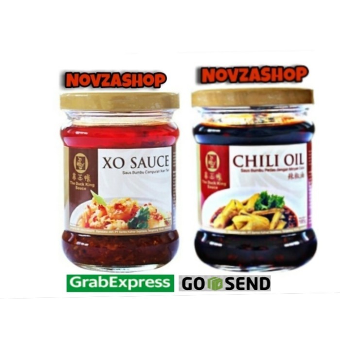 

The Du King Sauce Paket Dua - Xo + Chili Oil (Botol)