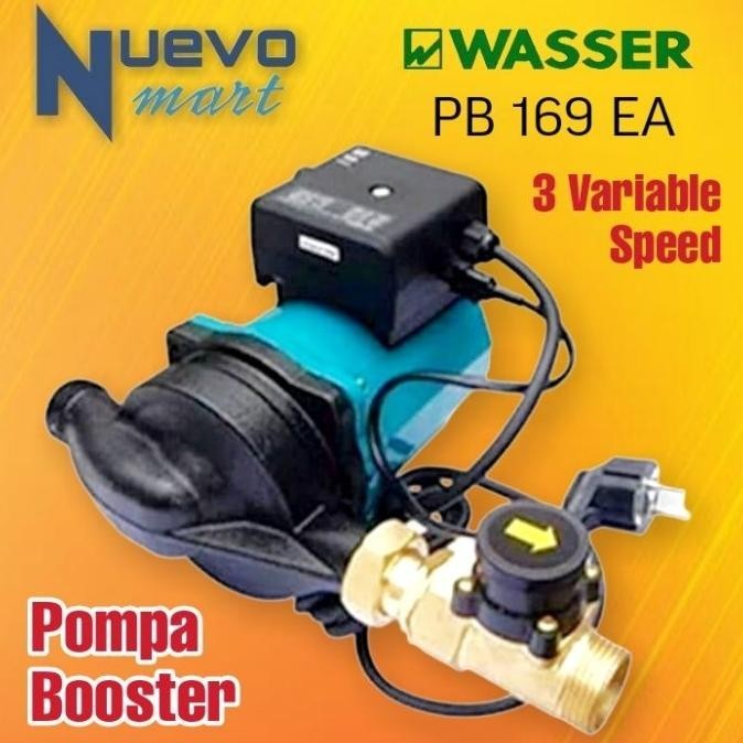 HARGA DISC - WASSER Booster Pump Pompa Dorong PB-169EA / PB 169EA / PB 169 EA