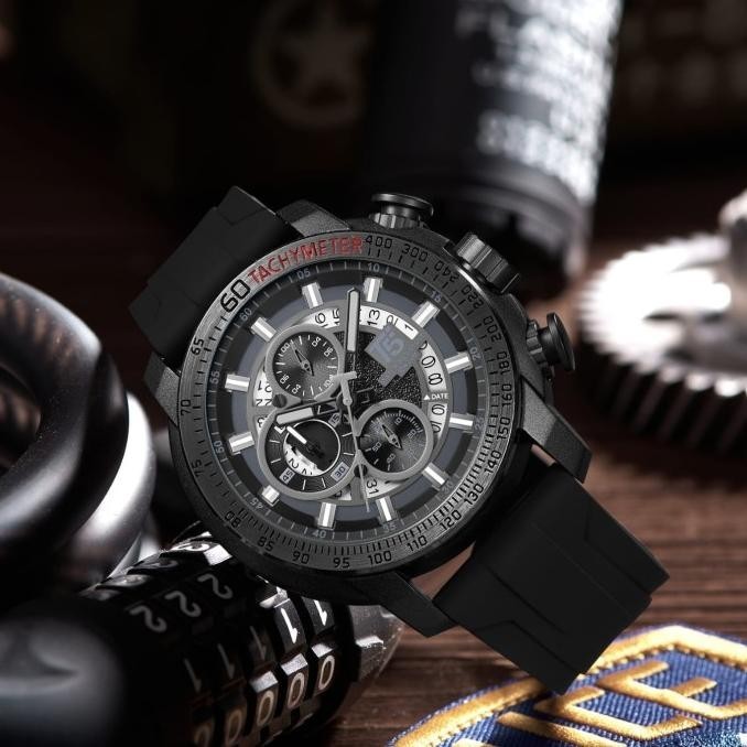 Jam Tangan Pria Original T5 H 3921G Green Rosegold