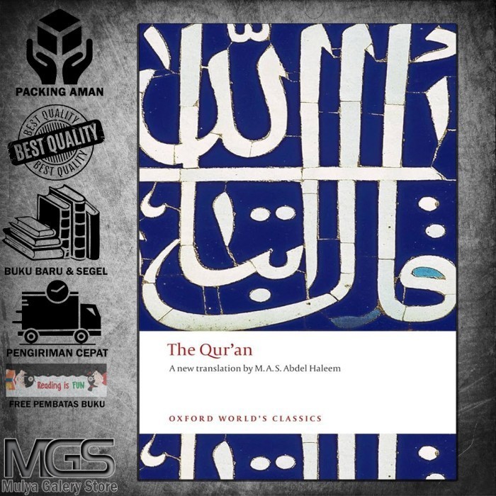 

paket 2 buku Quran & Quran oxford classic english