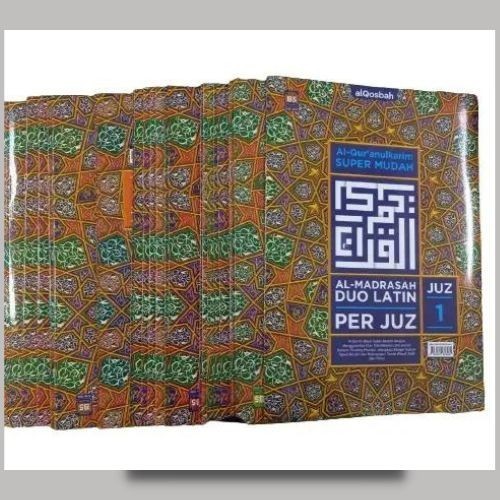 

Al Quran Qosbah Madrasah Duo Latin Per Juz B5