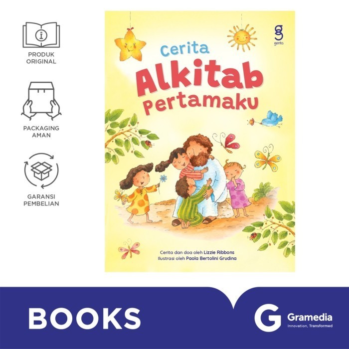 

Buku Cerita Alkitab Pertamaku LIZZIE RIBNS