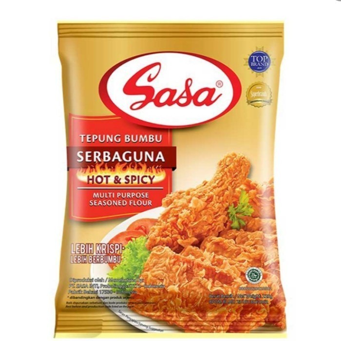 

SASA Tepung Bumbu Serbaguna Hot & Spicy 210 g