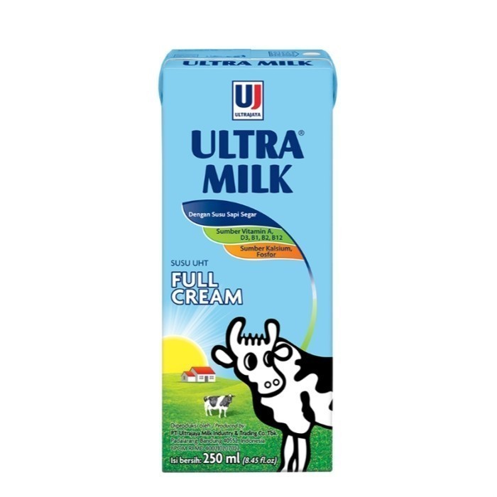 

ULTRA MILK Susu UHT Full Cream 250 ml