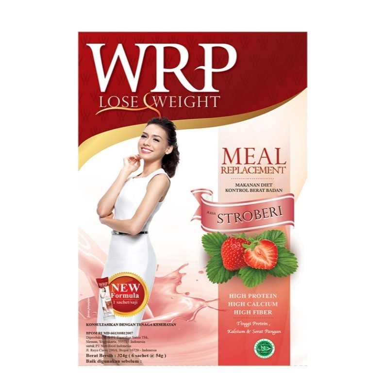 

WRP Lose Weight Meal Replacement Strawberry 324 g