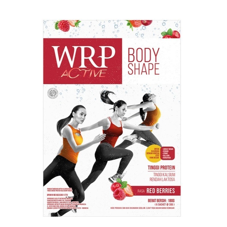 

WRP Active Body Shape High Protein & Calsiun Red Berries 180 g