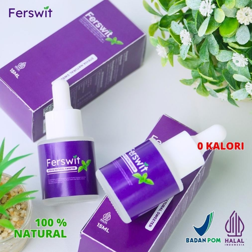 

Baru Ferswit Stevia Alami Paket 5 Botol Joudian