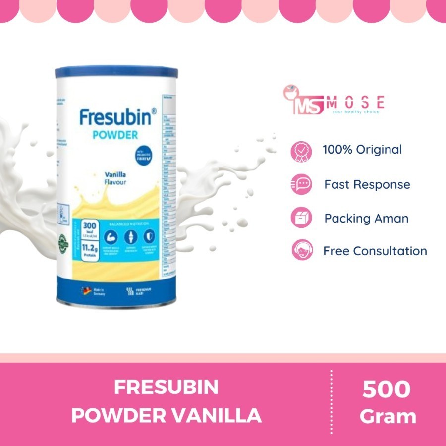 FRESUBIN VANILLA POWDER 500 G