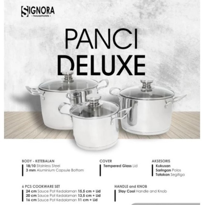 $$$$] Panci Deluxe Signora