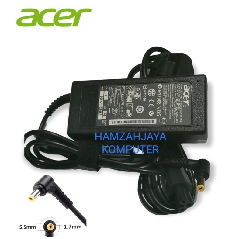 Charger Laptop Acer 19V - 3,42A Original N17908 R33030 V85 Acer Acer